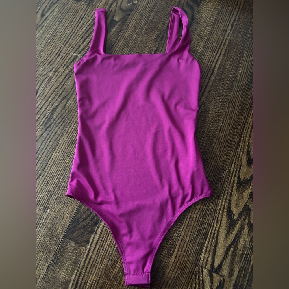 Pink bodysuit